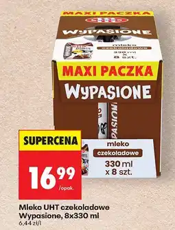 Biedronka Mleko UHT czekoladowe Wypasione 8x330ml oferta