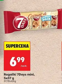 Biedronka Rogaliki 7Days mini 5x37 g oferta