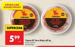Biedronka Tapas fuet El Toro Rojo oferta