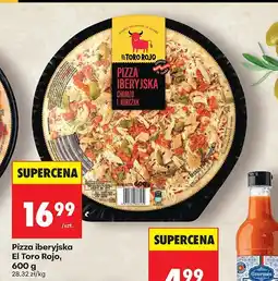 Biedronka Pizza iberyjska El Toro Rojo, 600 g oferta