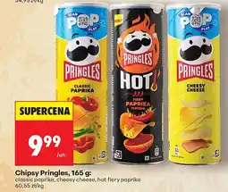 Biedronka Chipsy Pringles classic paprika oferta