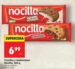Biedronka Ciastka Ciastka z nadzieniem Nocilla, 120 g oferta