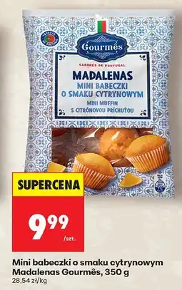 Biedronka Babeczki Mini babeczki o smaku cytrynowym Madalenas Gourmés, 350 g oferta