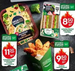Żabka Kanapka trójkąt high protein z szynką Tomcio Paluch oferta