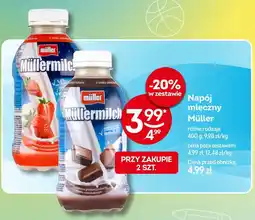 Żabka Napój mleczny Müller różne rodzaje 400 g oferta