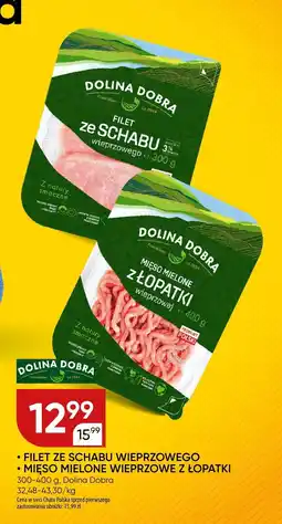 Chata Polska Mięso mielone wieprzowe z łopatki 400g Dolina Dobra oferta