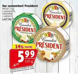 Prim Market Ser camembert President 120 g Lactalis oferta