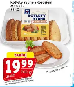 Prim Market Kotlety rybne z łososiem 700g Seko oferta