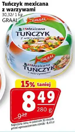 Prim Market Tuńczyk mexicana z warzywami 280g Graal oferta