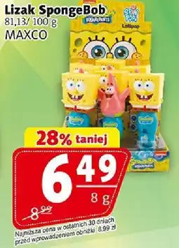 Prim Market Lizak SpongeBob 8g Maxco oferta