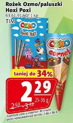 Prim Market Rożek Ozmo/paluszki Hoxi Poxi 25-36g TIM oferta