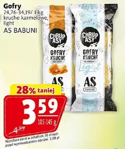 Prim Market Gofry kruche karmelowe, light AS BABUNI oferta
