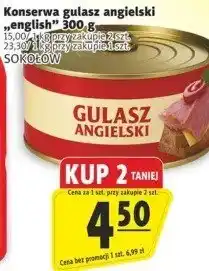 Prim Market Konserwa gulasz angielski 300g Sokołów oferta