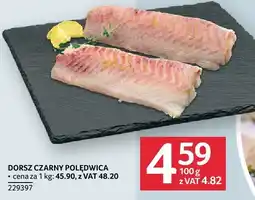 Selgros Dorsz czarny polędwica 100 g Selgros oferta