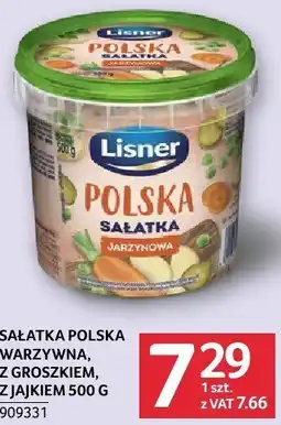 Selgros Sałatka polska jarzynowa 500g Lisner oferta