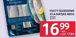 Selgros Filety śledziowe a'la matjas 400g Lisner oferta