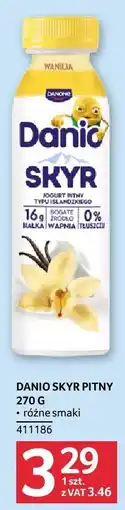 Selgros Jogurt Danio Skyr pitny 270g różne smaki oferta