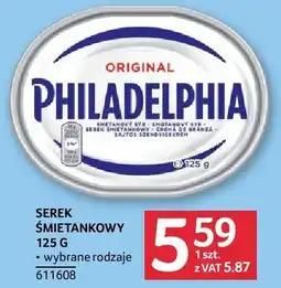 Selgros Serek śmietankowy 125g Philadelphia oferta