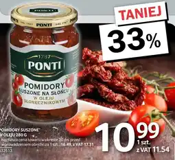 Selgros Pomidory suszone w oleju 280g Ponti oferta