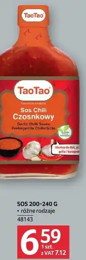 Selgros Sos chili czosnkowy 200-240g TaoTao oferta