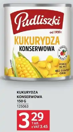 Selgros Kukurydza konserwowa 150g Pudliszki oferta