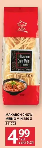Selgros Makaron Chow Mein 250g House of Asia oferta
