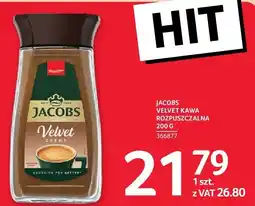 Selgros Kawa rozpuszczalna Jacobs Velvet 200g oferta