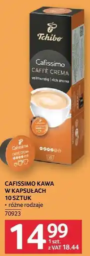 Selgros Kawa w kapsułkach Cafissimo 10 sztuk oferta