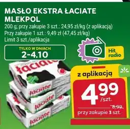 Stokrotka Masło ekstra łaciate Mlekpol oferta