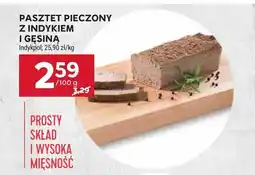 Stokrotka Pasztet pieczony z indykiem i gęsiną Indykpol oferta
