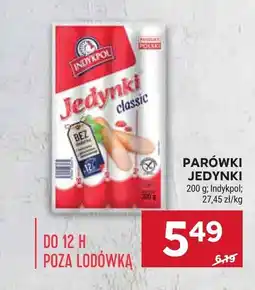 Stokrotka Parówki Jedynki 200g Indykpol oferta