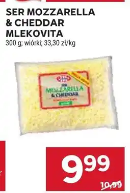 Stokrotka Ser mozzarella & cheddar Mlekovita oferta