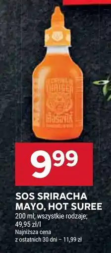 Stokrotka Sos Sriracha Mayo, Hot Suree 200 ml oferta