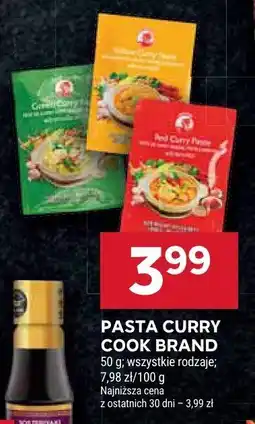 Stokrotka Pasta curry Cook Brand 50 g oferta