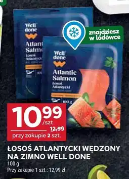 Stokrotka Łosoś atlantycki wędzony na zimno Well Done 100g oferta