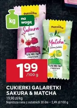 Stokrotka Cukierki galaretki Sakura & Matcha Pszczółka oferta