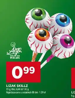 Stokrotka Lizak Skillz 15g Argo oferta