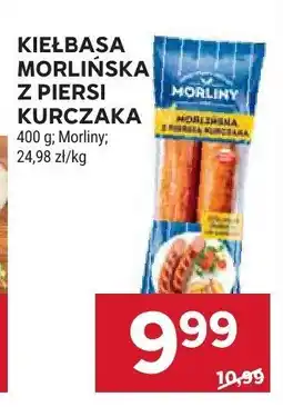 Stokrotka Kiełbasa morlińska z piersi kurczaka 400g Morliny oferta
