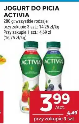 Stokrotka Jogurt do picia Activia 280g oferta