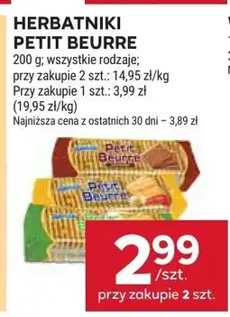 Stokrotka Herbatniki Petit Beurre 200g oferta
