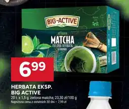 Stokrotka Herbata eksp. Big Active 20x1.5 g zielona matcha oferta