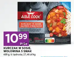Stokrotka Kurczak w sosie, wołowina 5 smak Asia Cook oferta