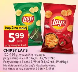Stokrotka Chipsy Lays 120-130g oferta