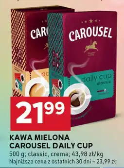 Stokrotka Kawa mielona Carousell Daily Cup 500g oferta