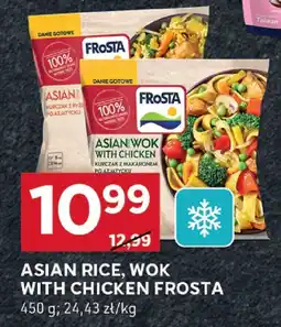 Stokrotka Asian rice, wok with chicken frosta 450g oferta