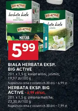 Stokrotka Biała herbata eksp. big active 20x1.5g oferta