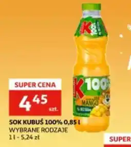 Auchan Sok kubus 100% oferta