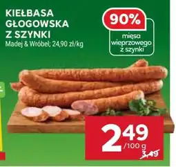 Stokrotka Market Kiełbasa głogowska z szynki oferta