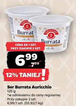Netto Ser Burrata Auricchio 125g oferta