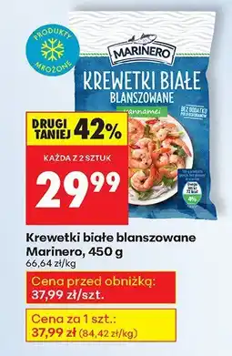 Biedronka Krewetki białe blanszowane Marinero, 450 g oferta